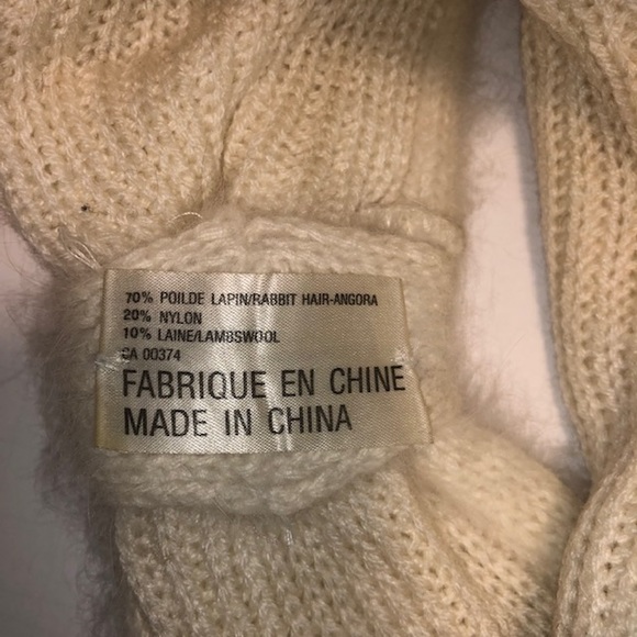 Ladies Angora head warmer winter wear - Picture 3 of 3